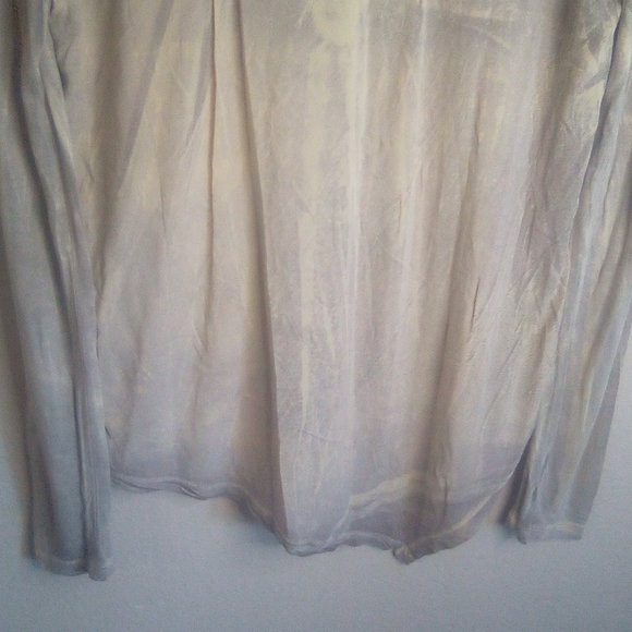 Nwt Xcvi Acid Wash Lagenlook distressed Tunic Top - Picture 11 of 14